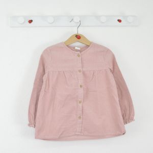 H&M otroška žametna srajca, 104 (030166)