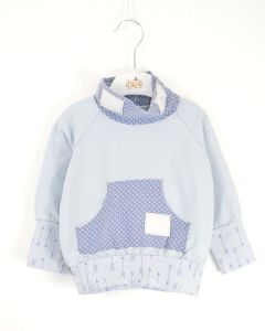 Unikaten otroški pulover, 74/80 (028971)
